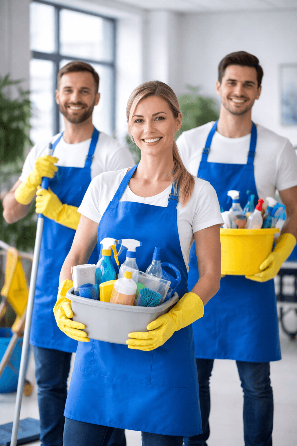Profesionální úklidové služby – čisté prostředí